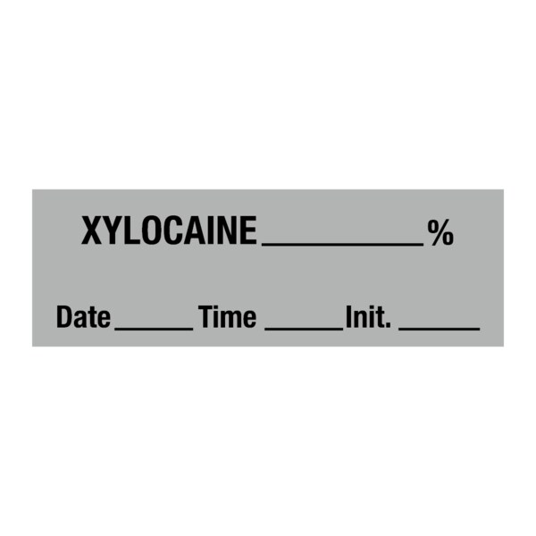 Xylocaine_mg/ml DTI 1/2 x 500 Gray w/Black